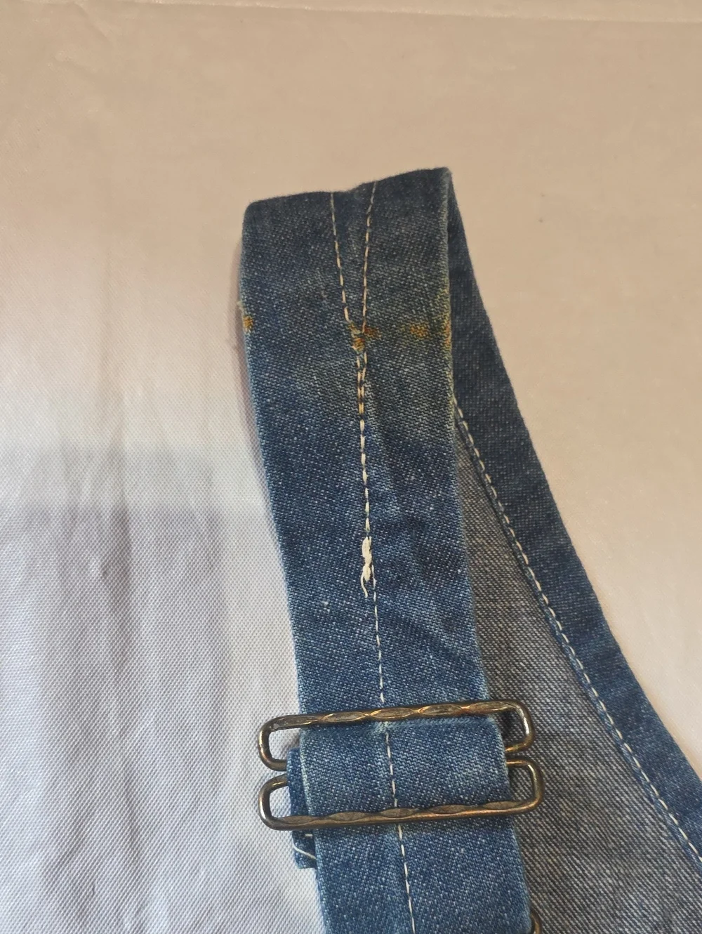 OshKosh B'gosh VTG 70's Vestbak Union Made Sanforized Denim Bib Overalls 38x28